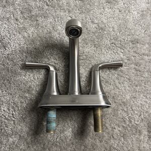 Pfister Ladera 4 in Centerset 2-Handle Bathroom Faucet Brushed Nickel